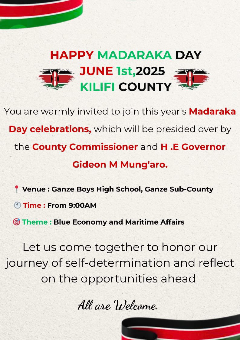 Kilifi County Government (@kilificountygov) on Twitter photo 