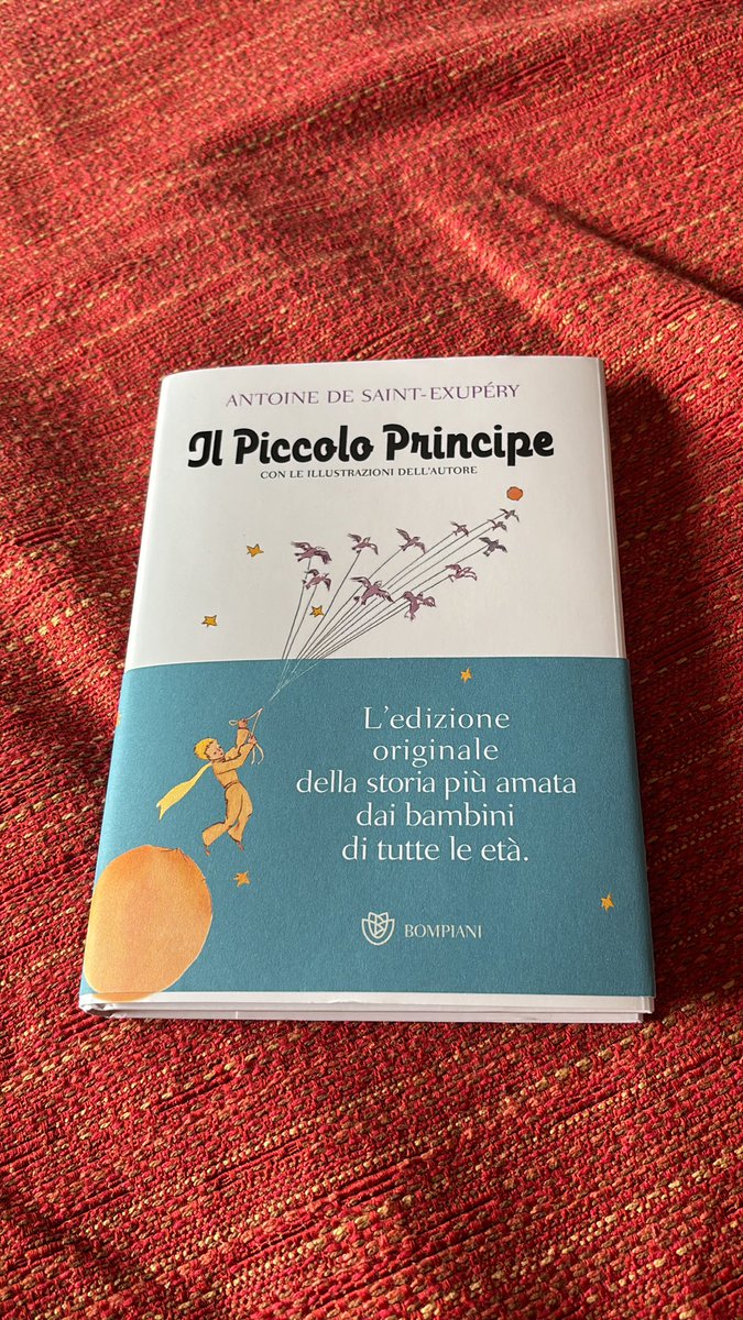 Edición del principito en 🇪🇸✅
Edición del principito en 🇮🇹✅