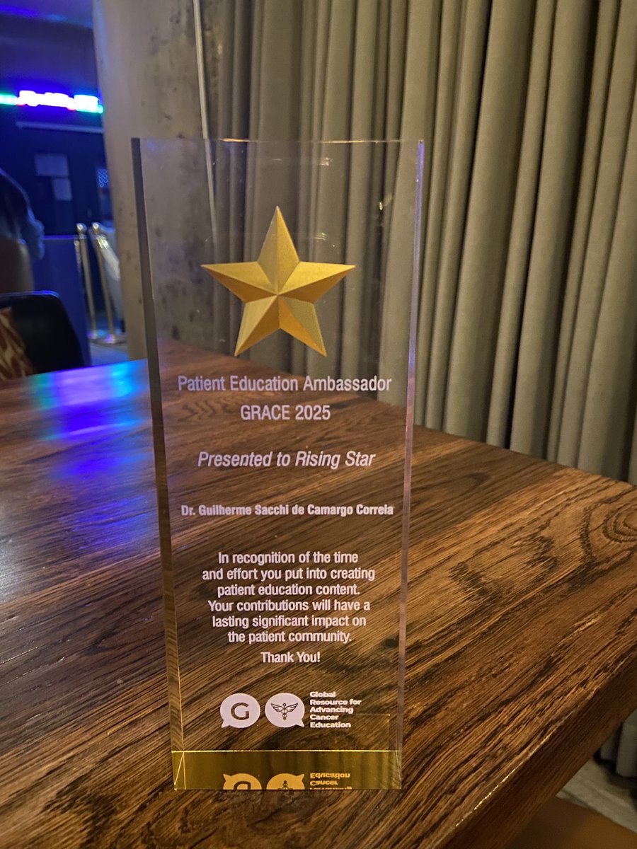 Guilherme S. C. Correia, MD (@guicorreiamd) on Twitter photo Honored and humbled to have finished a year with <a href="/cancerGRACE/">GRACE</a> !
Thank you <a href="/AmyBickleman/">Amy Bickleman</a> <a href="/JackWestMD/">H. Jack West, MD, FASCO</a> for all the support and learning!
And thanks to my fellow friends and ambassadors <a href="/dreyersheetmd/">Marie Dreyer</a> <a href="/ESaldanhaMD/">Erick Saldanha, MD</a> <a href="/MomaVelez11/">Maria Antonia Vélez</a> <a href="/royaryam/">Arya Roy</a> Honored and humbled to have finished a year with <a href="/cancerGRACE/">GRACE</a> !
Thank you <a href="/AmyBickleman/">Amy Bickleman</a> <a href="/JackWestMD/">H. Jack West, MD, FASCO</a> for all the support and learning!
And thanks to my fellow friends and ambassadors <a href="/dreyersheetmd/">Marie Dreyer</a> <a href="/ESaldanhaMD/">Erick Saldanha, MD</a> <a href="/MomaVelez11/">Maria Antonia Vélez</a> <a href="/royaryam/">Arya Roy</a>