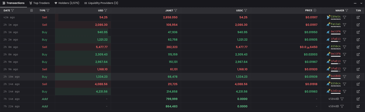 3/ Watch for unnatural price action

If trades are duplicated or prices stay flat despite heavy volume—red flag

Scammers often use bots to fake activity and hold price steady before a rug

Real markets breathe. If it looks frozen, it’s probably fake