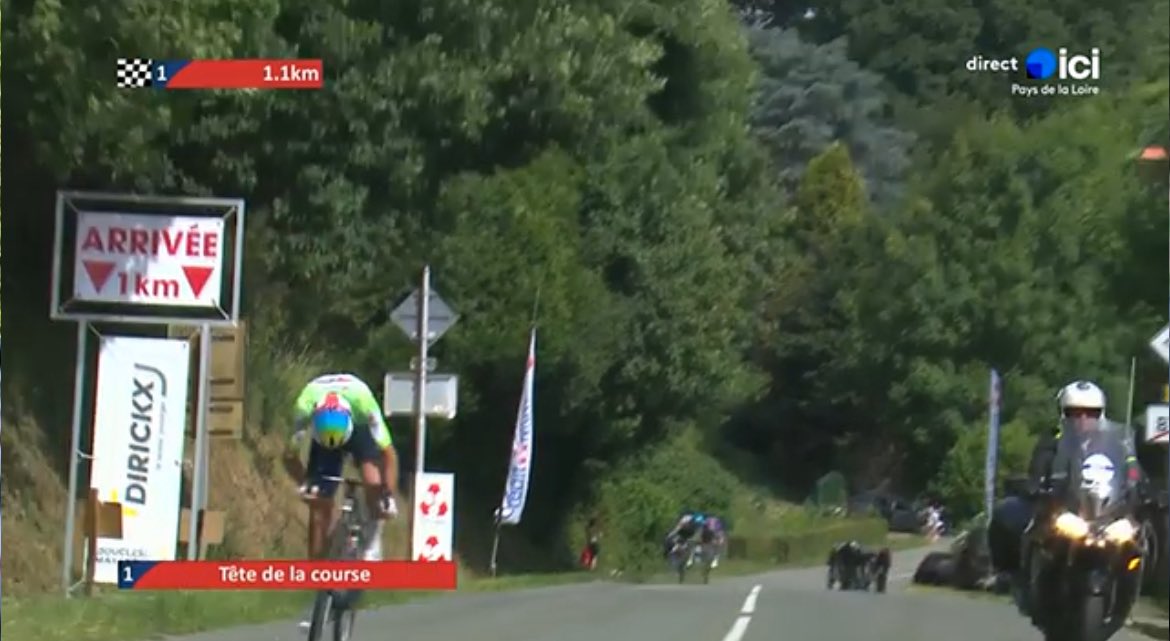 🚩 LA FLAMME ROUGE 🚩🥹

#Boucles53 | #AllezTotalEnergies ⚡️