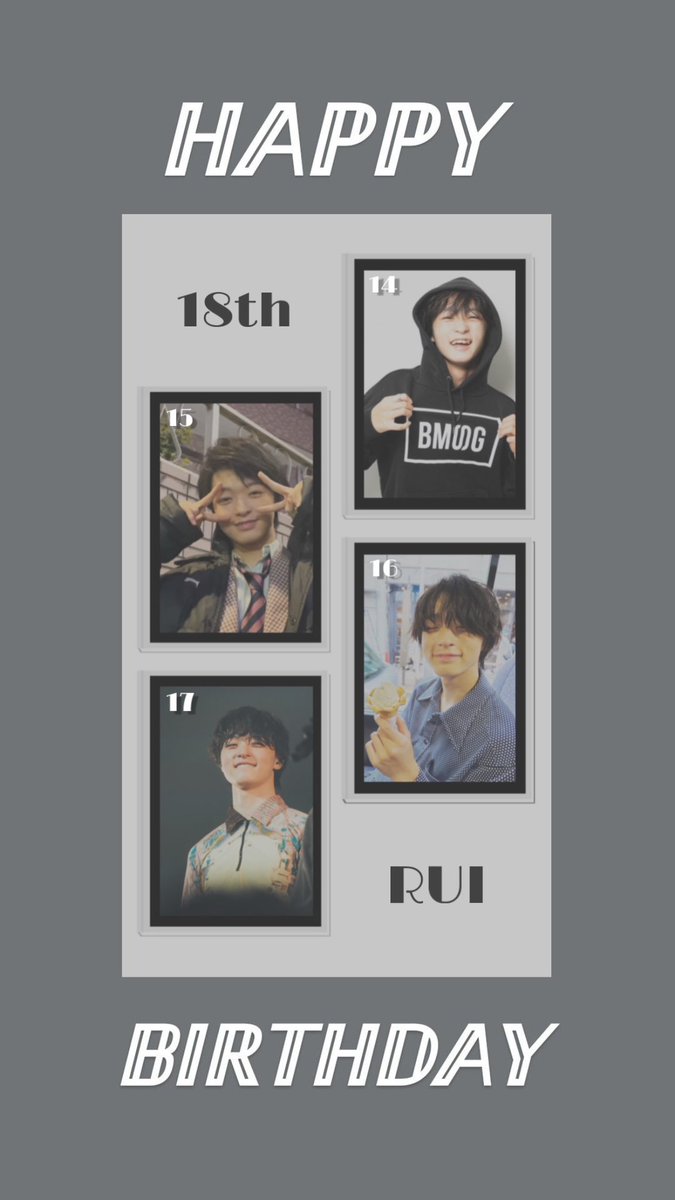 ruru_b_14's tweet image. 生まれてきてくれてありがとう💐
今日はルイに出会ってから5回目の誕生日！
ルイがずーっと笑顔でいれますように……
 #BMSG_RUI_18thBD
 #HappyRUIDay2025