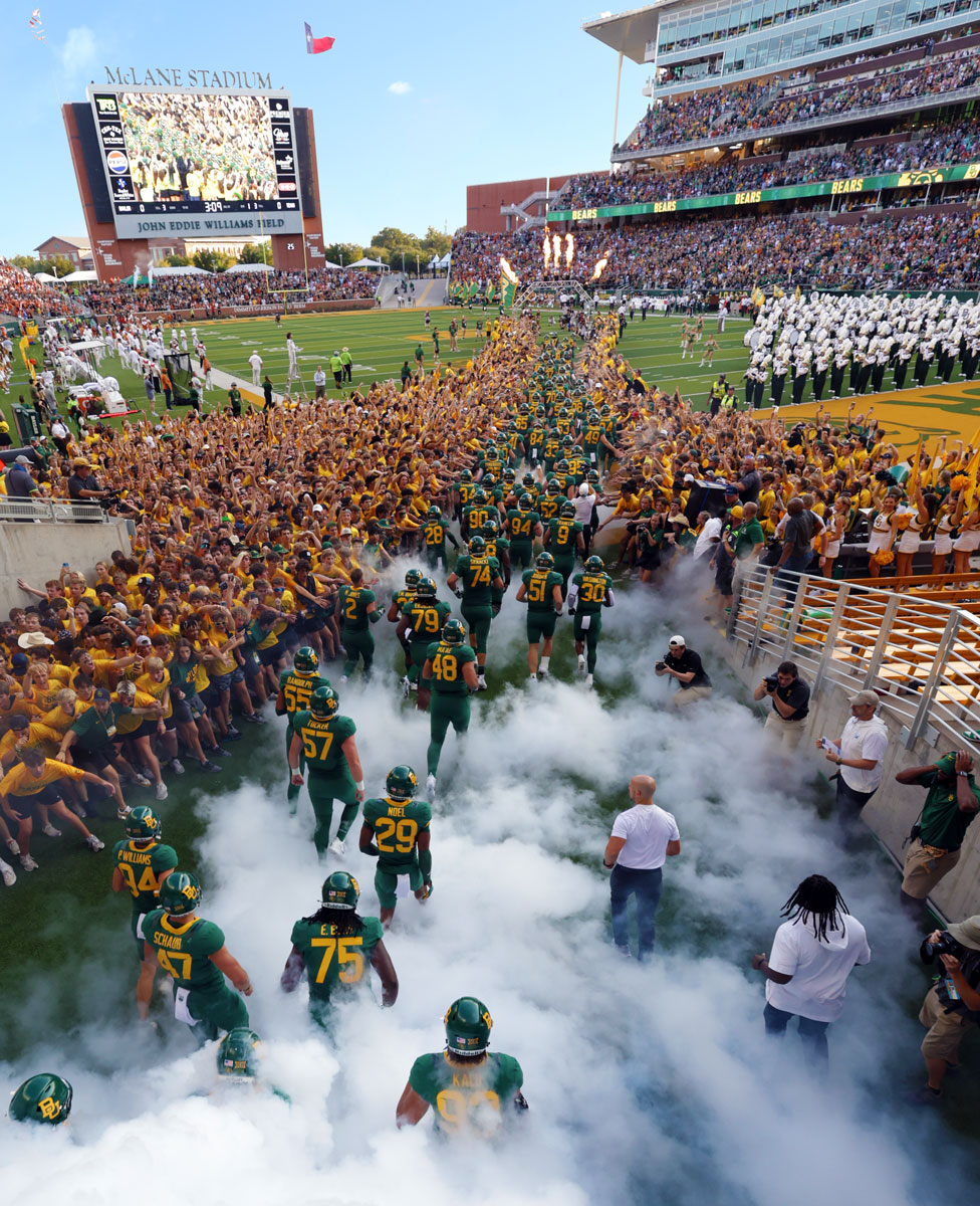 Baylor University (@baylor) on Twitter photo Three months to <a href="/BUFootball/">Baylor Football</a>, y'all. π»π
* Aug. 29 -- Auburn (7 pm, FOX)
* Sept. 6 -- at SMU (11 am, CW)
* Sept. 13 -- Samford (11 am, ESPN+)
#SicEm Three months to <a href="/BUFootball/">Baylor Football</a>, y'all. π»π
* Aug. 29 -- Auburn (7 pm, FOX)
* Sept. 6 -- at SMU (11 am, CW)
* Sept. 13 -- Samford (11 am, ESPN+)
#SicEm