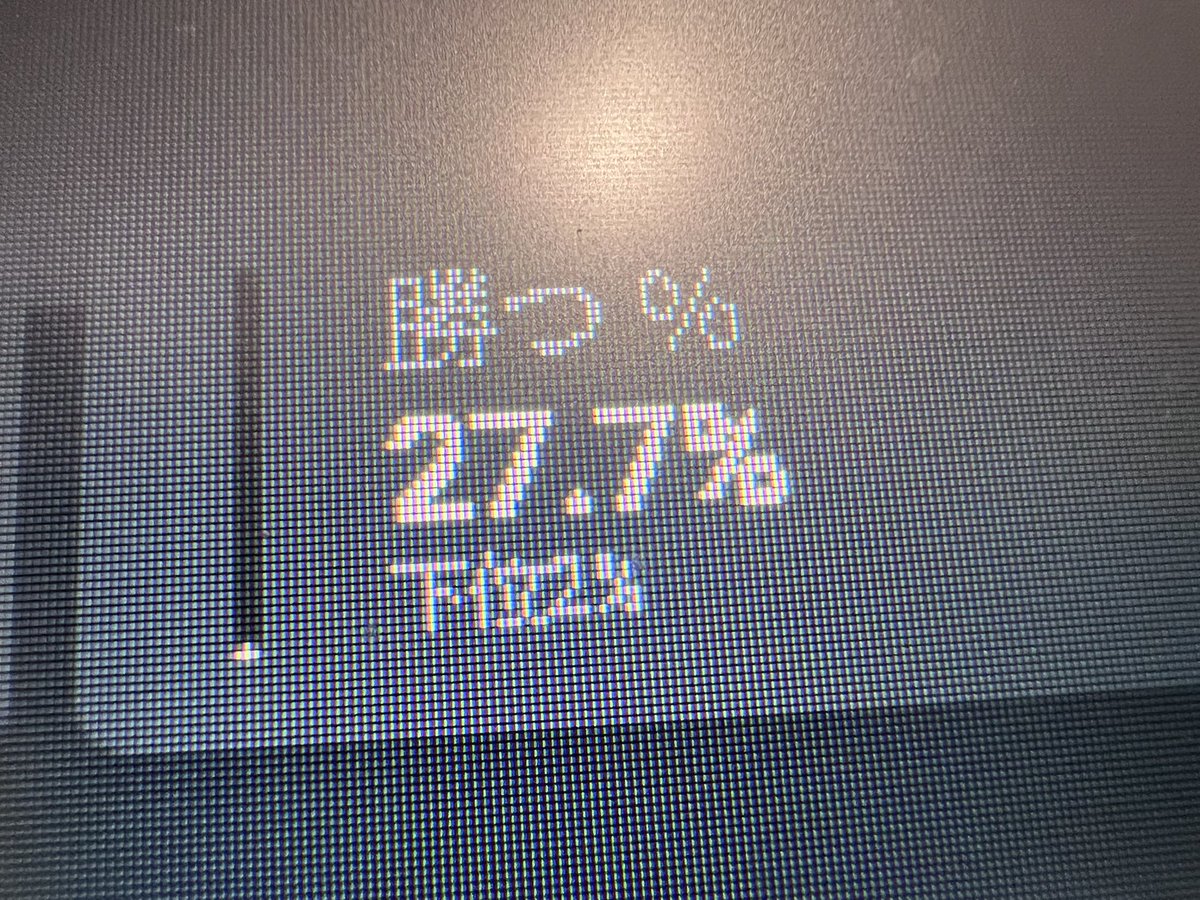 mii_FPS's tweet photo. 13勝ち
34負け https://t.co/eZ6KFM1vRU