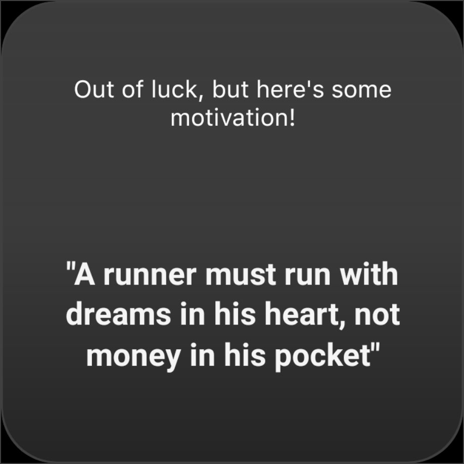 pssharma_cwc's tweet image. Premshanker shared a quote - A runner must run with dreams in his heart, not money in his pocket