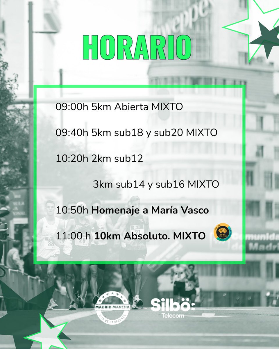 GP Madrid Marcha Silbö Telecom tweet media
