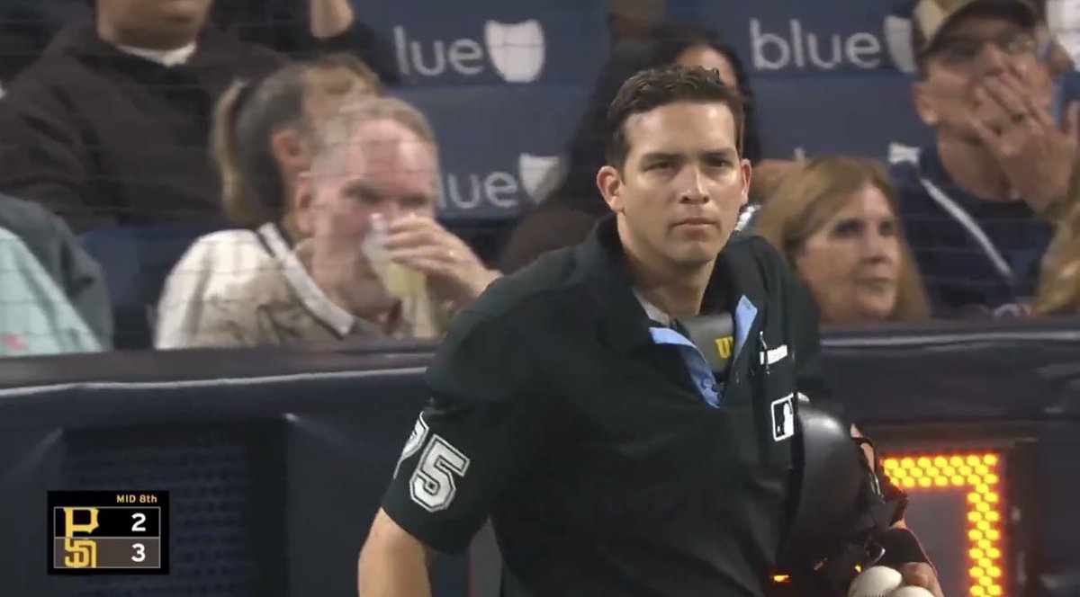 When you’re pondering if your résumé will be good enough to get a job doing maintenance on the robot umps.