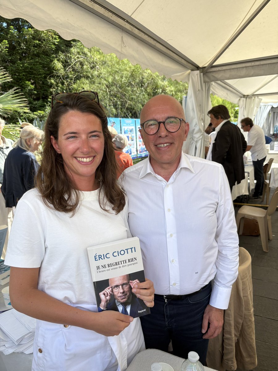 Il y a un an, @ECiotti faisait le choix courageux de l’union des droites. Fière de l’accompagner au sein de l’<a href="/partiudr/">UDR</a>.
À ceux qui ont renié la vraie droite, nous répondons par la clarté et l’action. Le combat ne fait que commencer 🇫🇷 
#UDR #JeNeRegretteRien