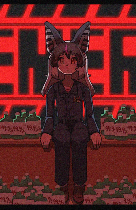 マウスウォッシュなウサ #うさこペイント