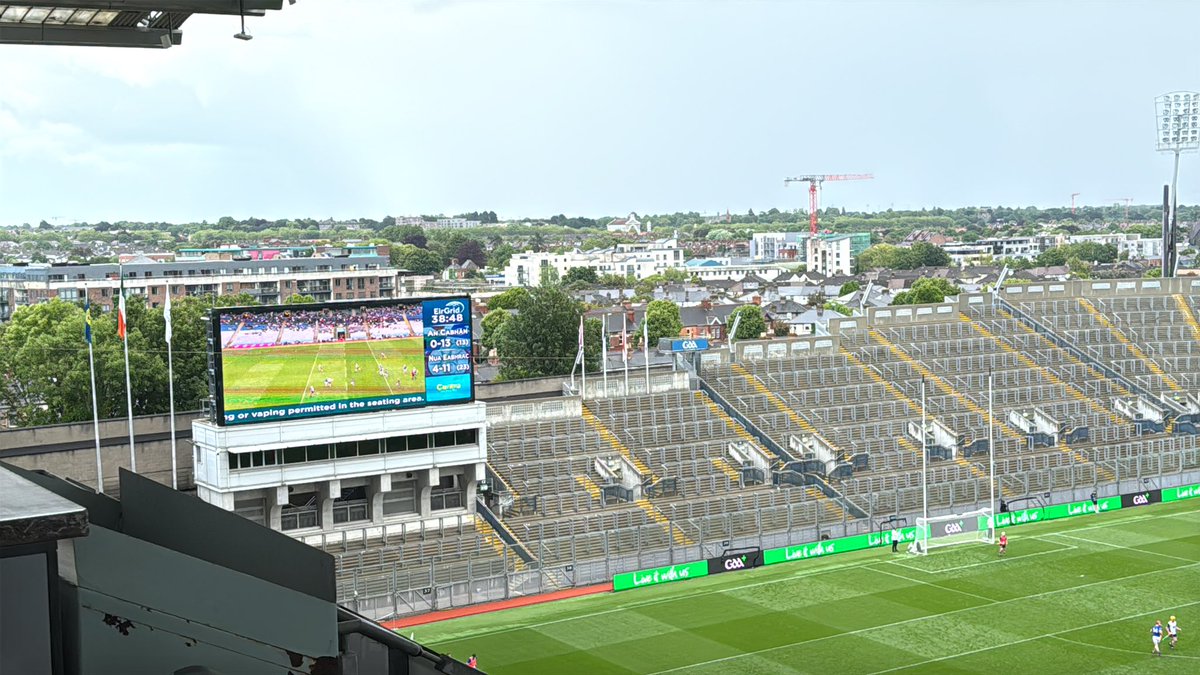 FrontierHurling's tweet image. 4 minutes into the second half and it’s more or less game over. The concession of a cheap penalty has been a sucker punch to the Ulstermen. You’d have to feel for Cavan, have put in a ferocious battle but it feels like the odds are stacked heavily against them here.