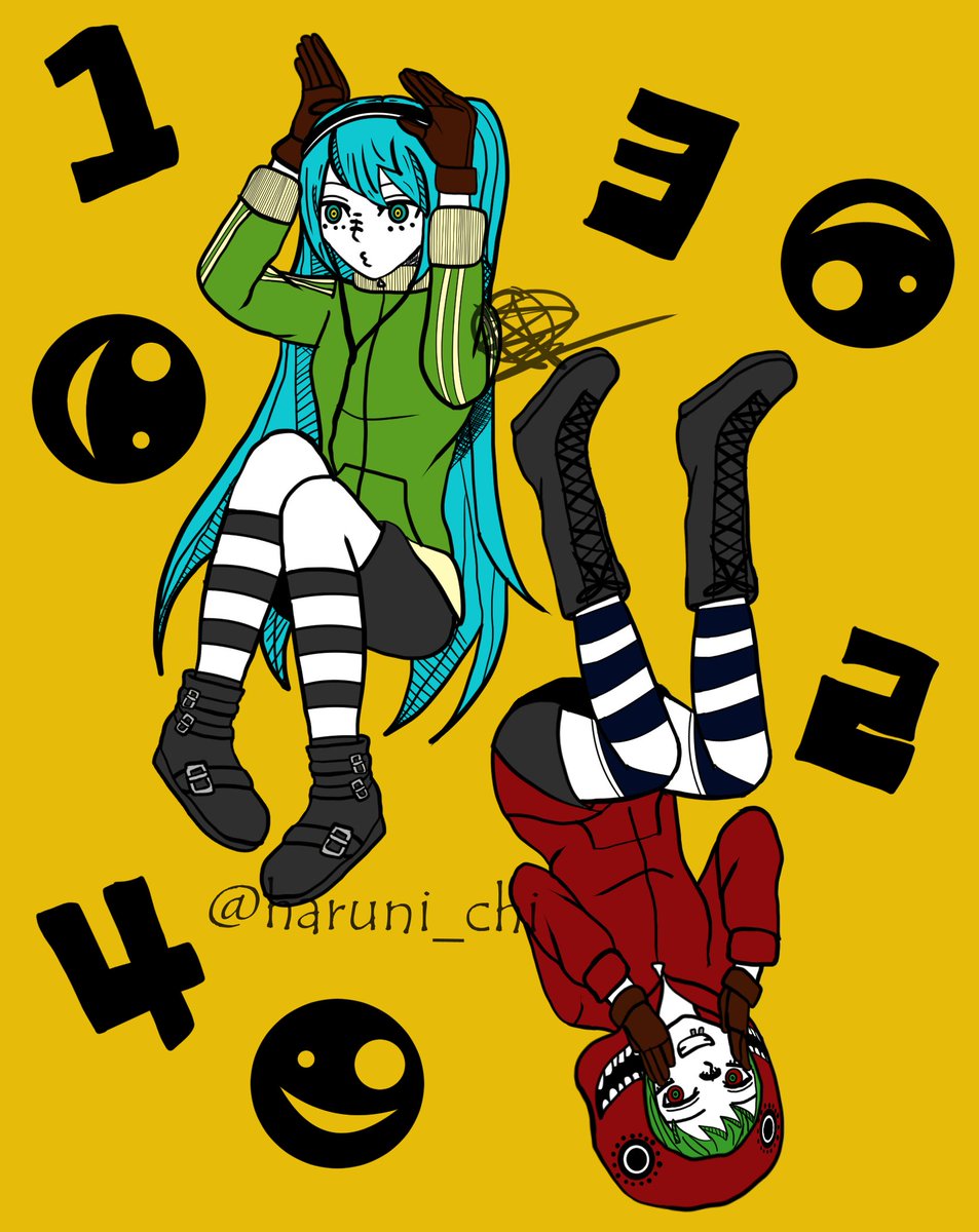 It's been a while since I made a draw of the song Matryoshka, the last time I only drew Miku, now Gumi is here too 💚💚💚💚💚💚💚💚💚💚💚💚💚💚💚💚

#VOCALOID #初音ミク #GUMI