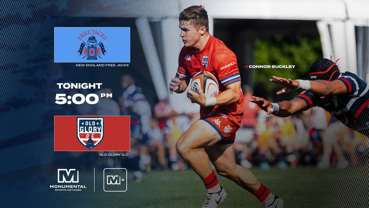 Monumental Sports Network (@monsportsnet) on Twitter photo TONIGHT ๐จ at 5:00 pm: Watch <a href="/OldGloryDC/">Old Glory DC</a>'s regular season finale!
Stream the match LIVE on Monumental+ or watch from home on Monumental Sports Network ๐บ
#ScrumTogether: monsports.net/mplus TONIGHT ๐จ at 5:00 pm: Watch <a href="/OldGloryDC/">Old Glory DC</a>'s regular season finale!
Stream the match LIVE on Monumental+ or watch from home on Monumental Sports Network ๐บ
#ScrumTogether: monsports.net/mplus