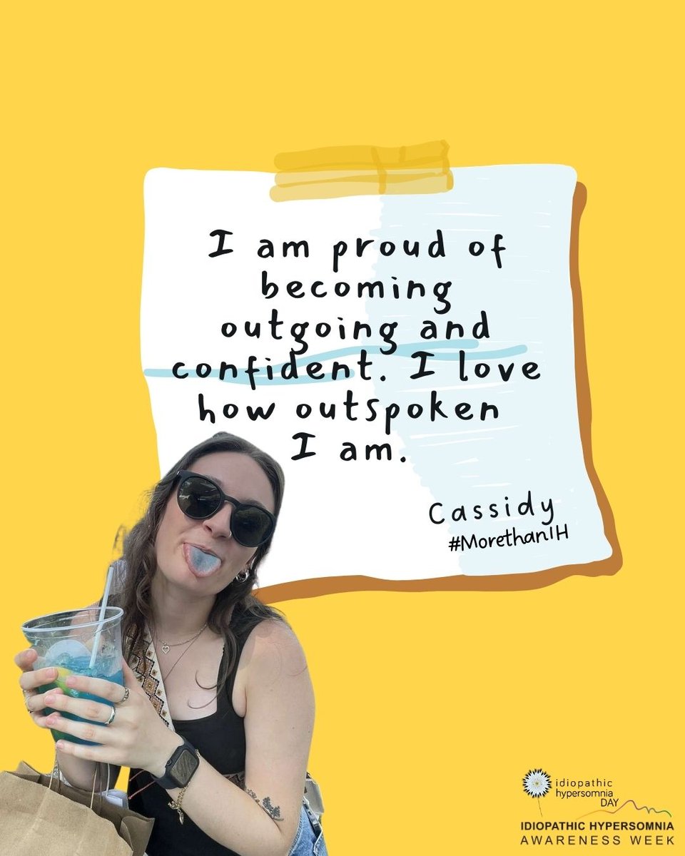 HypersomniaNews's tweet photo. Cassidy is #MoreThanIH.
She loves how outspoken she is. ☺️
Fill out the form here - https://t.co/lEHWUOAc7K
This initiative is a collaboration with @IHAWeek, led by Hypersomnolence Australia(@Hyper_Sleep).
#ThisIsIH #forthesleepyones #idiopathichypersomnia #FakeAwake https://t.co/t0NQHGGYt5