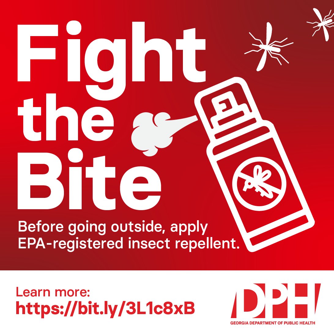 Summer adventures? Don’t let bugs tag along! Apply an EPA-registered insect repellent before you head outside. For more information, visit: bit.ly/3L1c8xB