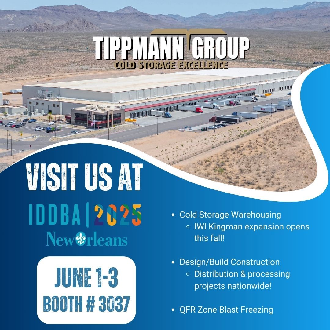 Who's ready for IDDBA 👋 

If you're looking for temperature-controlled solutions, say hi at booth 3037!

Cold Storage Warehousing ✅ 

Design/Build Construction ✅

Blast Freezing ✅

Stop by, grab a coffee, and get a free shoe shine 😄

#IDDBA2025 #bakedgoods #baking <a href="/myIDDBA/">IDDBA</a>