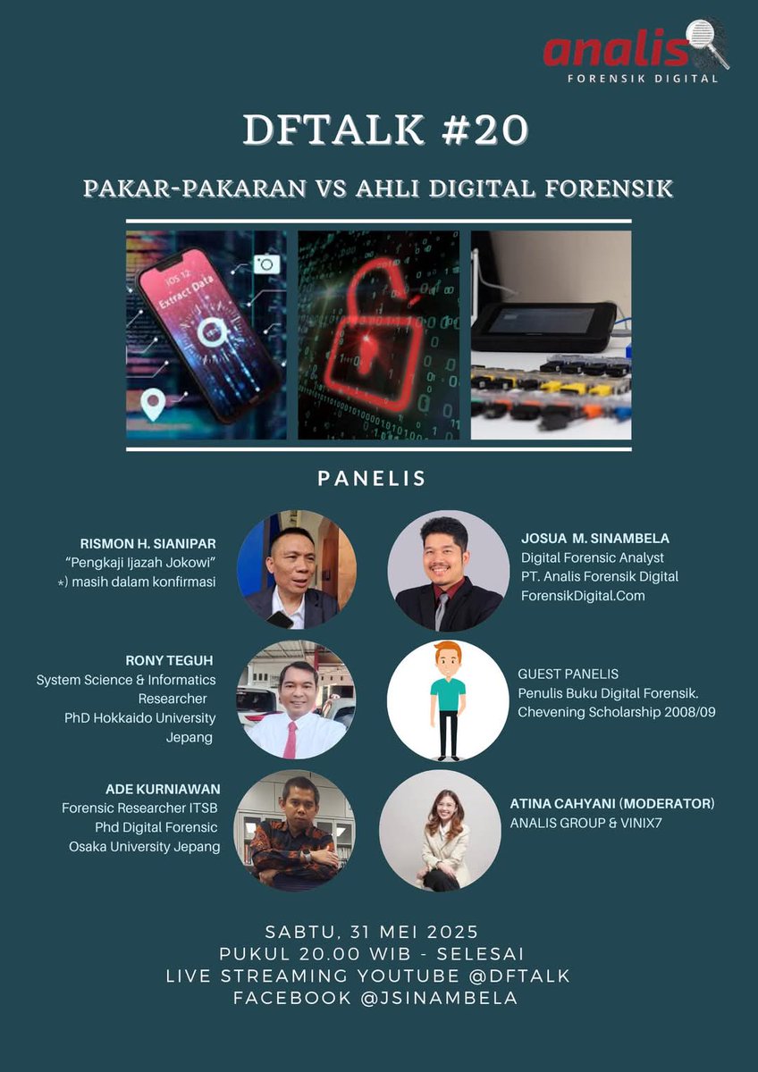 Tetap #OPTIMIS #LawanDFK (@bebuzzernkri) on Twitter photo Pd akhirnya curut <a href="/SianiparRismon/">Rismon Hasiholan Sianipar</a> tdk berani hadir dlm diskusi DFTalk dr jam 20.00-22.00 WIB td.
<a href="/SianiparRismon/">Rismon Hasiholan Sianipar</a> hanyalah curut omon2 yg hanya berani bicara di kalangan curut yg lain. Tp tdk berani bicara di dpn org2 yg emg punya latar belakang akademisi & praktisi DF. Pd akhirnya curut <a href="/SianiparRismon/">Rismon Hasiholan Sianipar</a> tdk berani hadir dlm diskusi DFTalk dr jam 20.00-22.00 WIB td.
<a href="/SianiparRismon/">Rismon Hasiholan Sianipar</a> hanyalah curut omon2 yg hanya berani bicara di kalangan curut yg lain. Tp tdk berani bicara di dpn org2 yg emg punya latar belakang akademisi & praktisi DF.