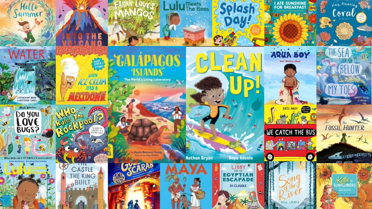 🌞 Summer is coming in - and our booklists are heating up with brand new books for your curriculum topics this term!

Have a browse at booksfortopics.com to find all sorts of book inspiration for topics including summer, oceans, seaside, rivers, plants, sport and more!