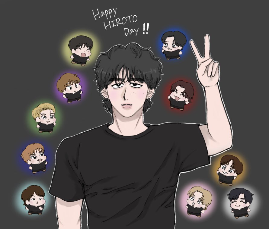 puripuri_ebi_'s tweet photo. お誕生日おめでとう〜🎂
28歳の1年も素敵な年にしようね〜🖤
#西洸人_28thもFOREVERKIDS
#HAPPYHIROTODAY https://t.co/BbeXoRgJ8D