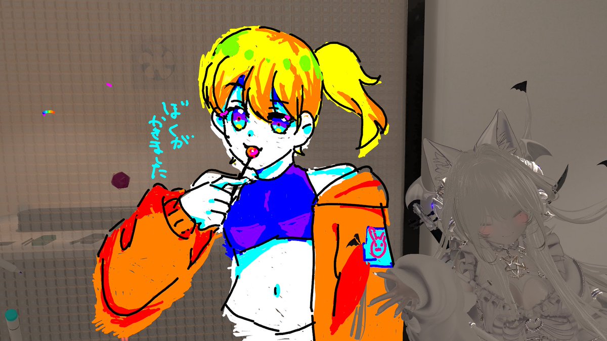 Silent_0512's tweet photo. 絵描いてたら三時間経ってた https://t.co/ttpQD6DGH9
