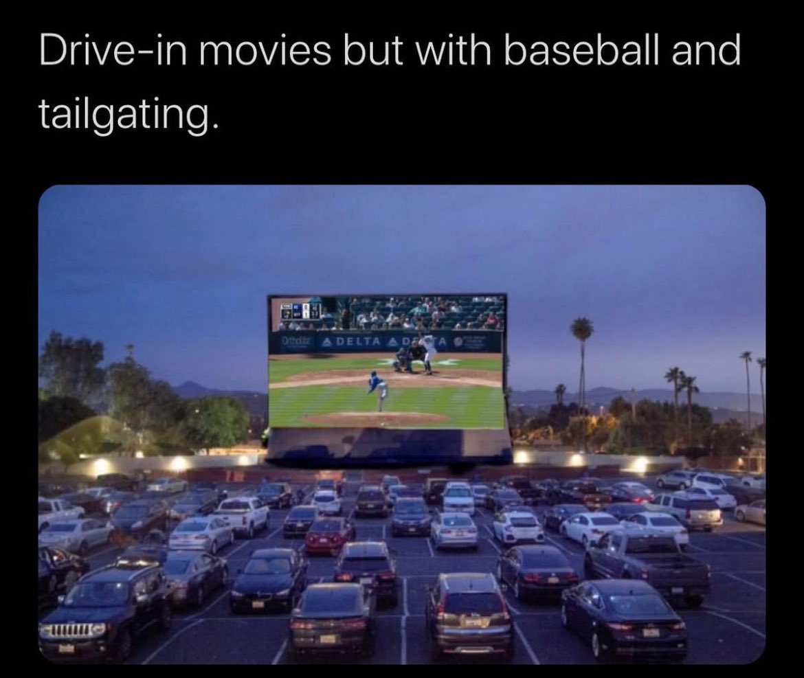 CoffeeBeanFaith's tweet photo. This would be fun for Lions evening games late fall. Allow tailgating and people will pay! @CelebrationCnma https://t.co/8eI9xLHfpM
