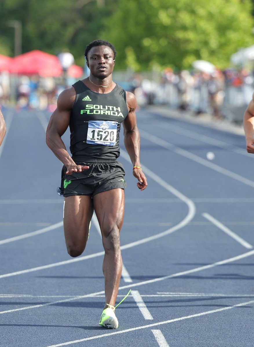 Thanks you all for your messages 
Hopefully more to come and I want the world to know we got talents in Ghana 
It’s honour to be the New National record holder and big ups to Azamati we already discussed it before this happened the last time we met At carlifonia.
 Local base