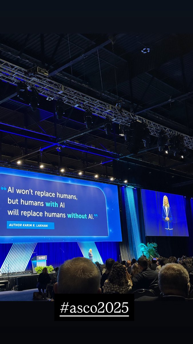 Keep up or get left behind
#ASCO2025