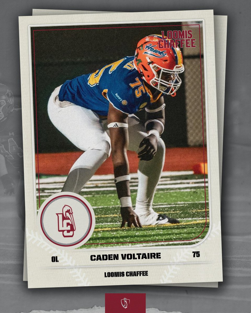 Caden Voltaire (@caden_voltaire) on Twitter photo I am excited to announce that next year I will be attending Loomis Chaffee for my postgraduate year and reclassifying to the Class of 2026! Thank you <a href="/coachbanks9/">Adam Banks</a> and Coach Rock for this opportunity! <a href="/LoomisFootball/">Loomis Chaffee Football</a> I am excited to announce that next year I will be attending Loomis Chaffee for my postgraduate year and reclassifying to the Class of 2026! Thank you <a href="/coachbanks9/">Adam Banks</a> and Coach Rock for this opportunity! <a href="/LoomisFootball/">Loomis Chaffee Football</a>