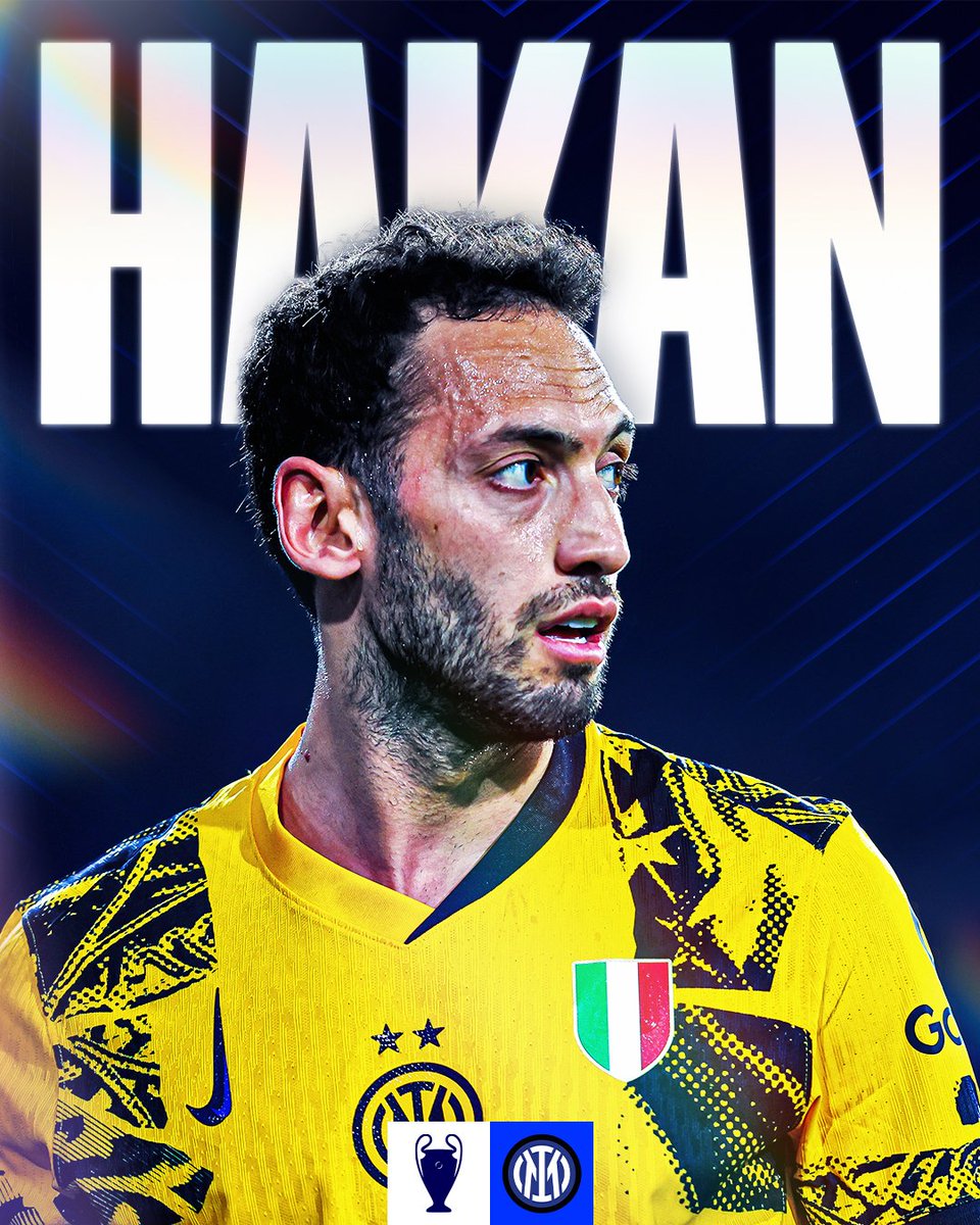 Çalhanoğlu 🌟

#UCLfinal