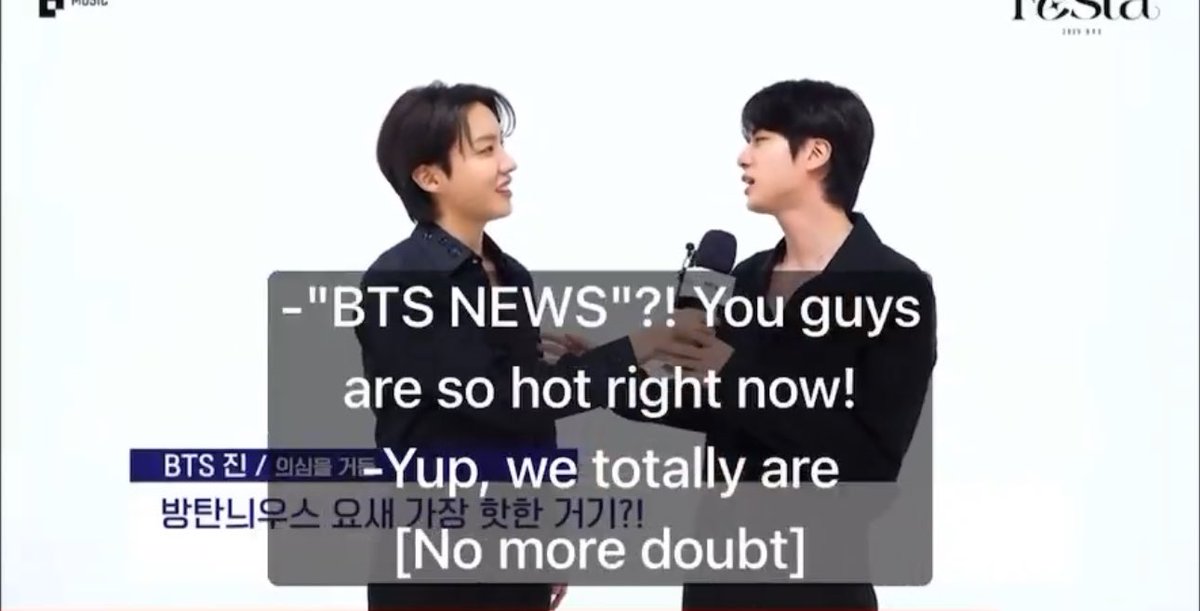 tksovers's tweet image. 🐿️ : Im from BTS NEWS
🐹 : BTS NEWS? You guys are so hot right now
🐿️ : Half the nation watches our news!
🐹 : Will Jungkook….be watching this too?