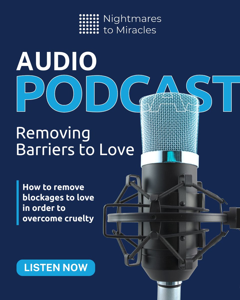 🎙️ New episode: Removing Barriers to Love

Why does cruelty exist if divine love is real? We explore Lesson 170 from A Course in Miracles to uncover how to release inner blocks and return to love.

👉 Listen: directory.libsyn.com/episode/index/…

#davidasomaning #innerpeace