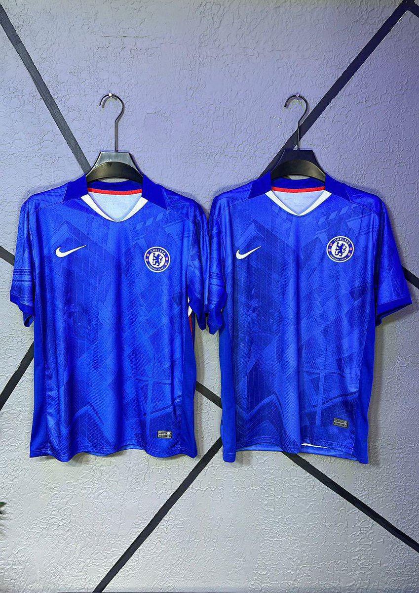 2025/26 Chelsea home kit now in stock <a href="/Slimz_designs_/">SLIMZDESIGNS 🌏</a>  call 07065164539 or WhatsApp wa.link/xsirt6 delivery is nationwide, pls retweet 🙏🏻🙏🏻