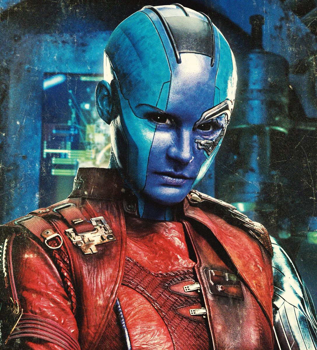 DiscussingFilm's tweet photo. Karen Gillan when asked if she’s returning as Nebula in ‘AVENGERS: DOOMSDAY’:

“It's so much fun working in the Marvel world… in terms of the future, I can't say anything. You know how it goes, but maybe… never say, never”

(Source: https://t.co/02sSkMHxhC) https://t.co/uMgucVhKEO