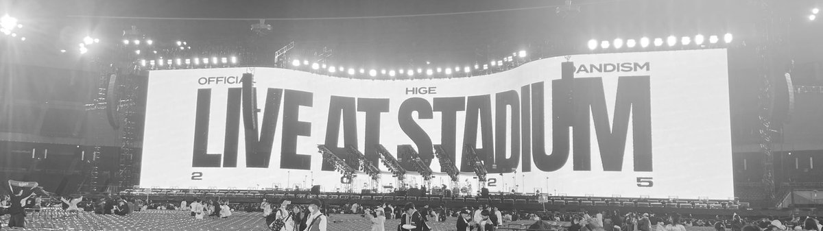 Ade_vanilla's tweet photo. STADIUM LIVE、おめでとうございました😭最高の音楽を沢山浴びて寿命伸びました。すごい泣けました。ヒゲダンらぶ。

#Official髭男dismスタジアムライブ https://t.co/Qc8gKokoL9