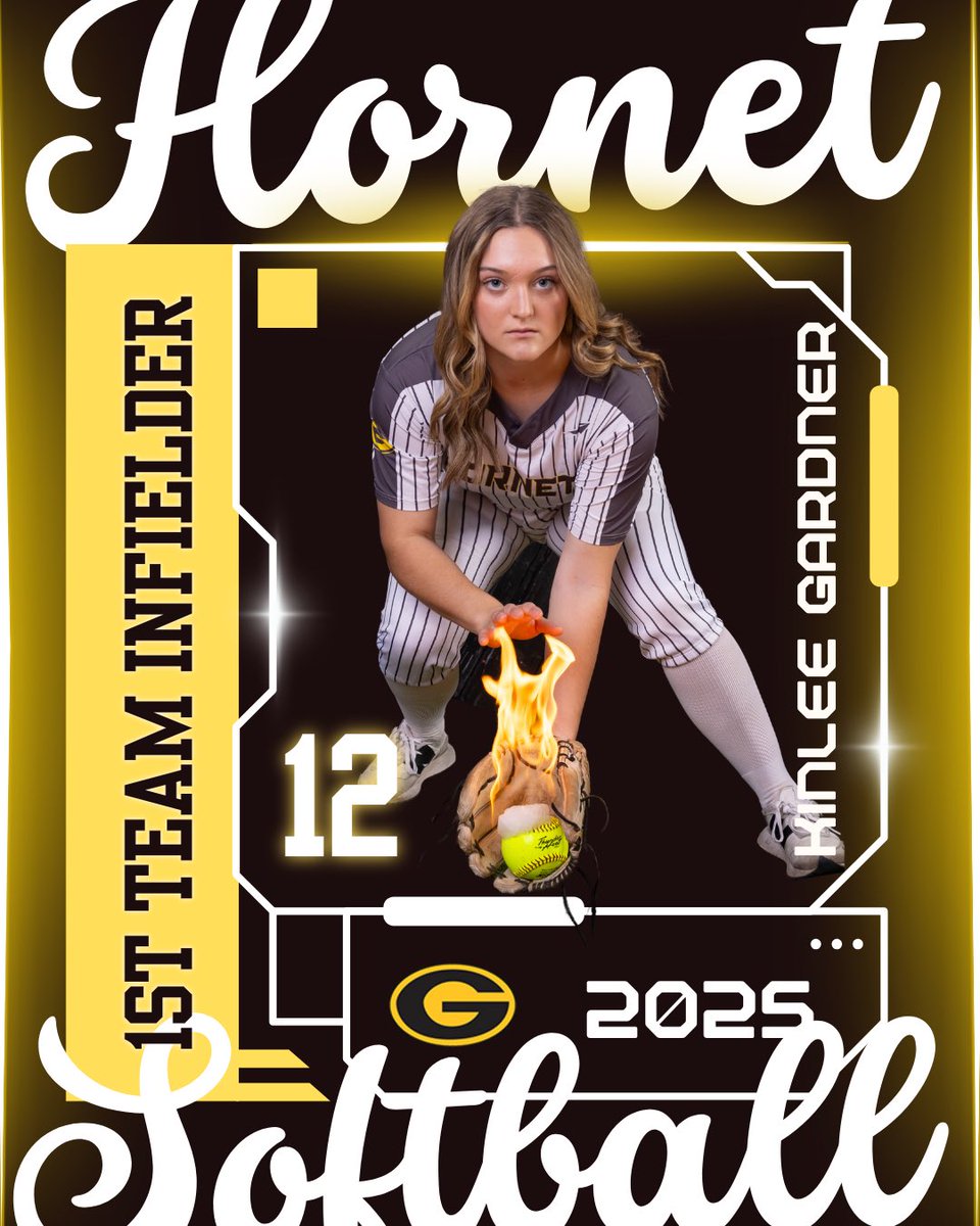 ghshornetsb's tweet photo. Congrats to our Fightin’ Hornet Softball players who earned First Team All-District Honors!
Madison Hester - Pitcher
Kinlee Gardner - Infield
Kallie Featherston - Utility
Brilee Ford - Outfield
@FightinHornets https://t.co/EHWznLeSot