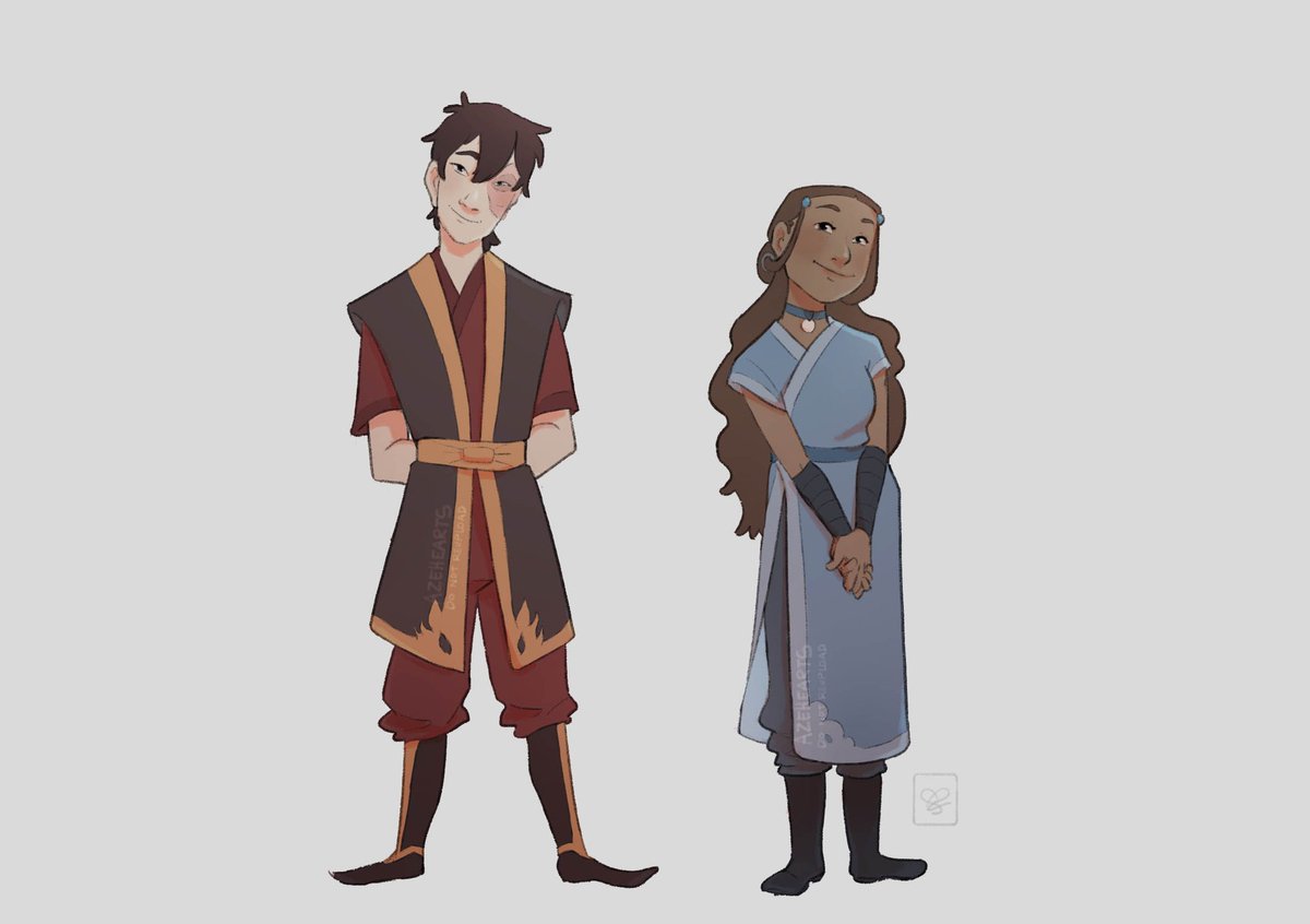 AzeHearts's tweet photo. Zuko &amp; Katara (Oldies!)

#Zutara https://t.co/8zDFbgGafM