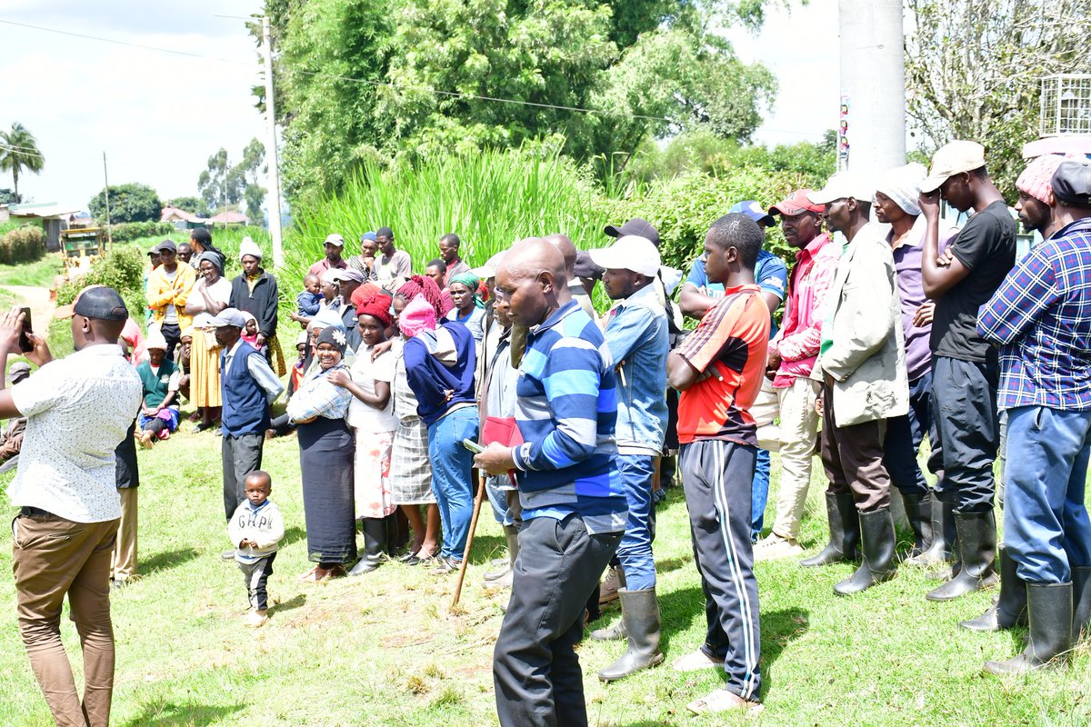 Ours remains purely an issue of opening up our areas for growth and accessibility. Wishing you a blessed Saturday evening ahead.  
#TunyorokieKigumo  
#GodAboveAll  
#HapaKaziTu  
#SiasaTaratibu