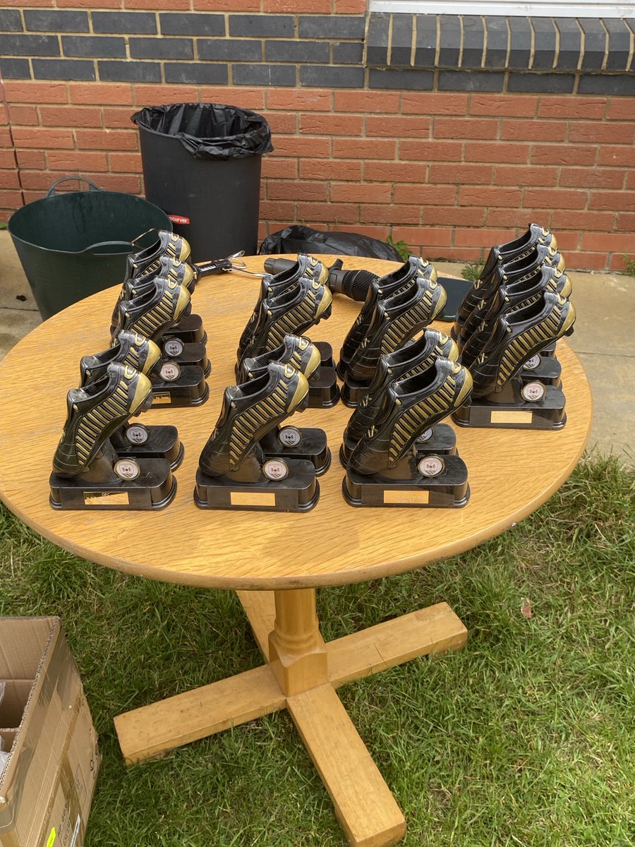 Trophies are ready……..
