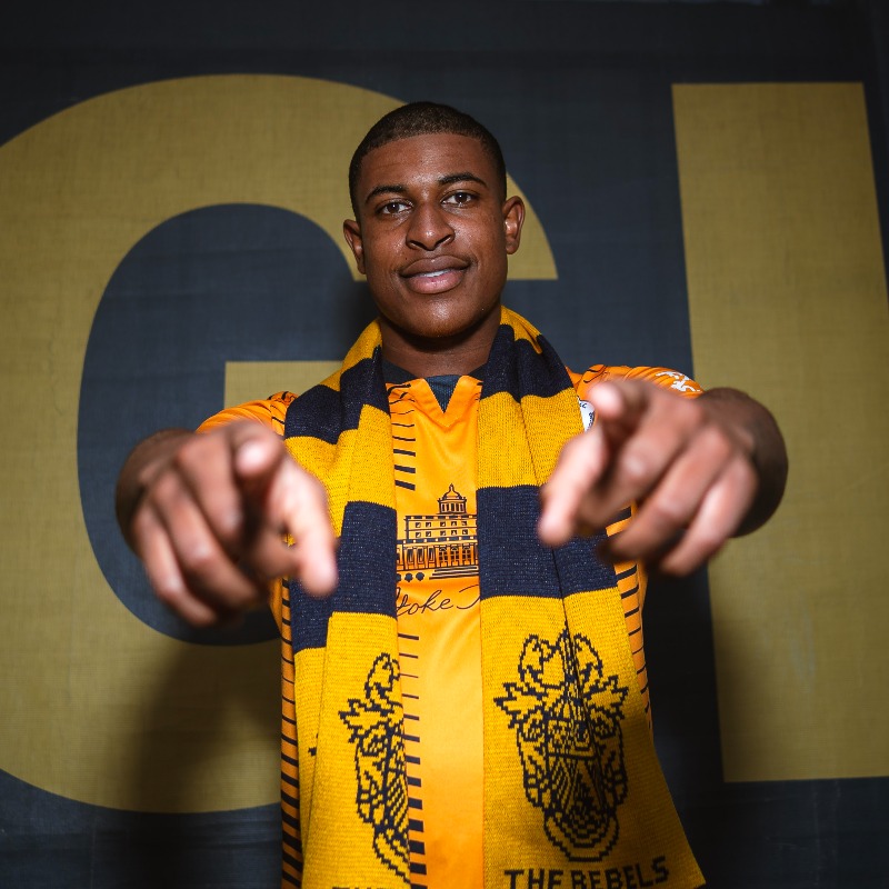 sloughtownfc's tweet photo. We are excited to announce the signing of 21-year-old attacking full-back Tarik Gidaree! ✍️

#OneSlough