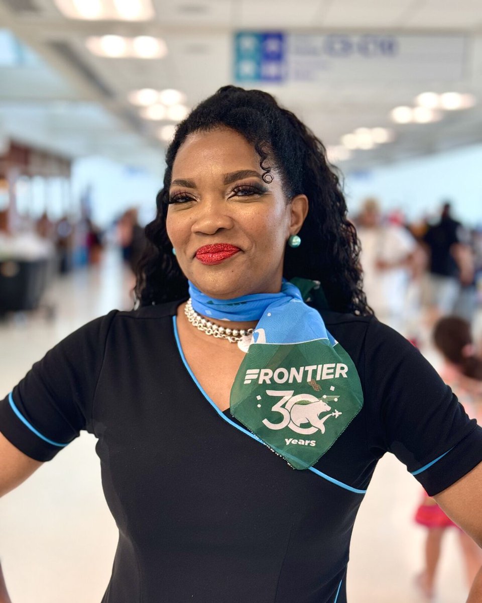 Frontier Airlines tweet media