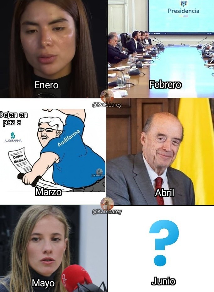 KatsCarey's tweet photo. El calendario 2025 empieza a tomar su verdadera forma. 😌

Ana Bejarano se ganó el puesto a lo más despreciable de  Mayo. 🤣 https://t.co/dnXyl0mDeu