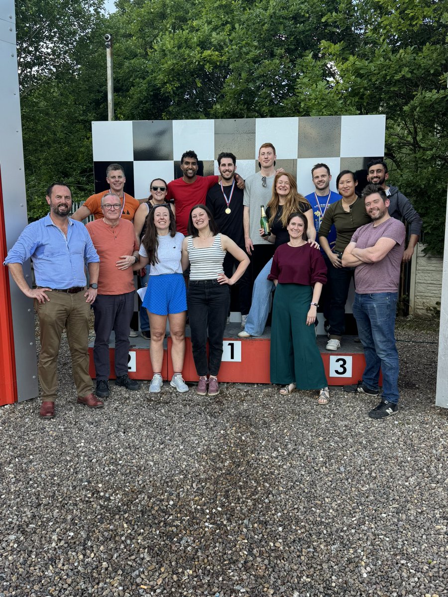 SYorksOrthoRegs's tweet photo. Go Karting Social 

As anticipated, a highly competitive event. A number of crashes and a significant amount of warnings given out. After a sweaty and hard fought battle, Hasan reigned champion. Yet another win for the registrars, much to the disappointment of the STK contingent! https://t.co/xCa9fpqkBo