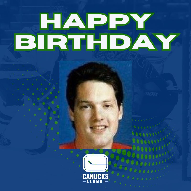 Happy birthday Greg Adams 🥳
#CanucksAlumni