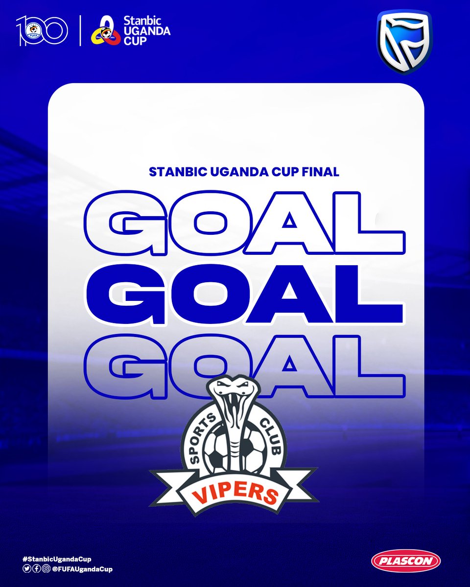 Livingston Mulondo scores the first goal at FUFA Stadium, Kadiba!

KCCA FC 0-1 Vipers SC 

#StanbicUgandaCup | #51stEdition
