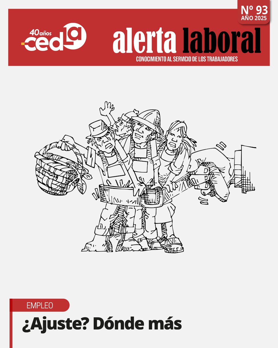 cedlabo's tweet photo. #CEDLA #AlertaLaboral #Empleo
¿Ajuste? Dónde más
Lee el artículo en el siguiente enlace:
https://t.co/Z1TucodVMB https://t.co/owtNuAYM0D