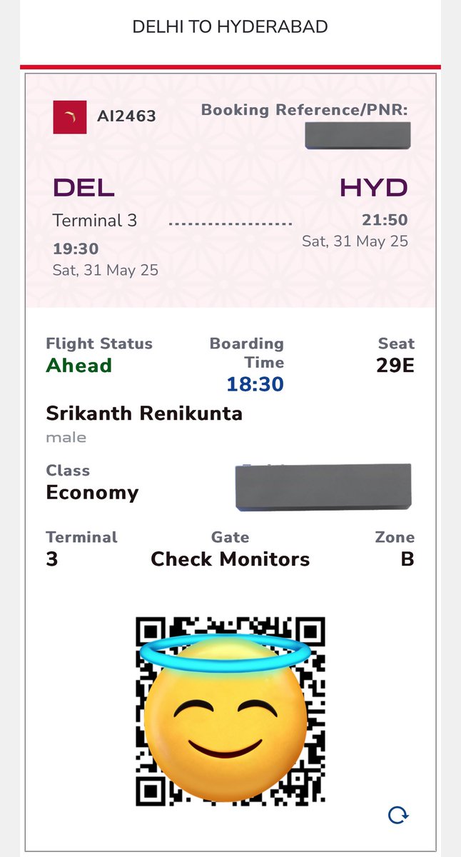 SriRenikunta's tweet image. AI 2463 | Delhi to Hyderabad Scheduled: 7:30 PM. It’s 8:45 PM &amp;amp;  we’re still stuck at Delhi airport.

No updates, no communication - passengers are clueless &amp;amp; uncomfortable. What’s going on? #DelayedFlight #CustomerExperience
@airindia @airvistara_help @AirIndiaX . @DGCAIndia