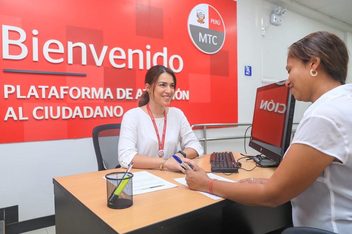 ✅️ MTC recuerda que todos los trámites ante esta entidad son personales y sin intermediarios.

➡️ gob.pe/es/n/1178748
