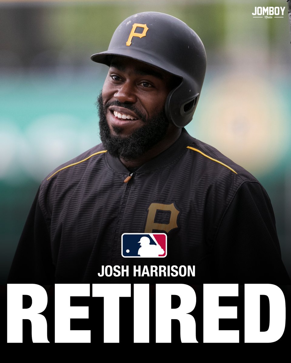 TalkinBaseball_'s tweet photo. Josh Harrison calls it a career https://t.co/z5pNepWoAZ
