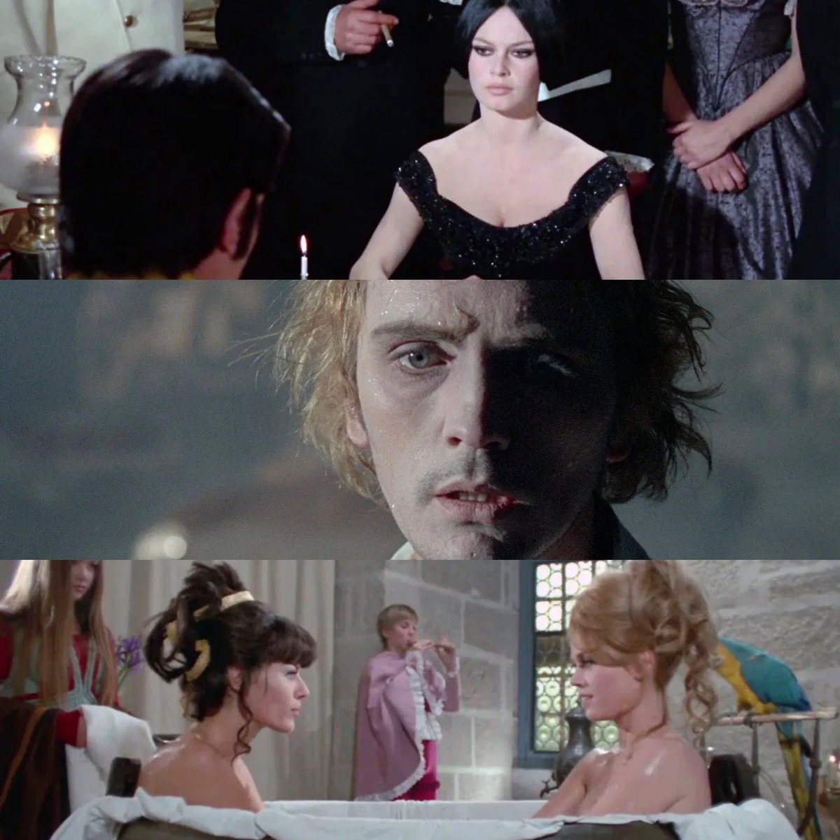 Ochazuk's tweet photo. Histoires extraordinaires (1968)
Film de Roger Vadim, Federico Fellini et Louis Malle
3 histoires librement inspirées par 3 réalisateurs des nouvelles d’Edgar Allan Poe.
#classicmovie #JaneFonda #PeterFonda #AlainDelon #BrigitteBardot https://t.co/urOTeve8Zf