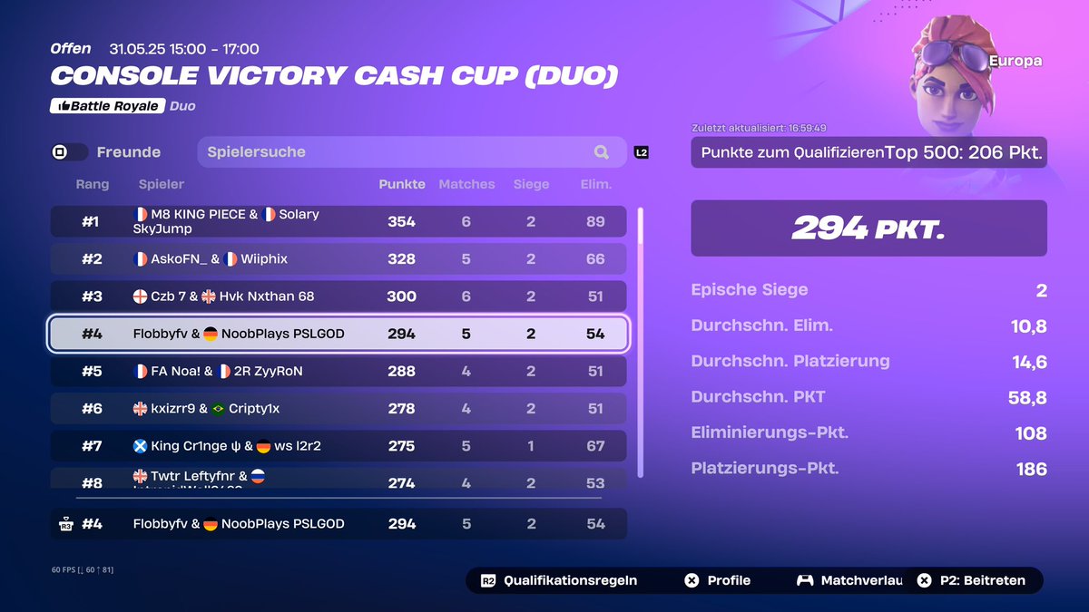 No last game unlucky