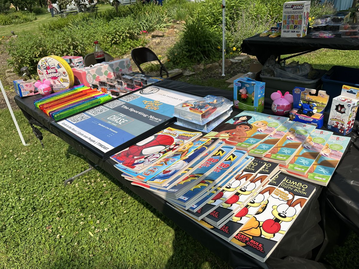 Greg Poole (@canscanministry) on Twitter photo It’s Saturday!
Today is not our usual shop day, we are set up at Lutheran Social Services Community Care day with free cards, toys, and treats for kiddos in foster/state care.
#thehobby <a href="/ryanfagan/">Ryan Fagan</a> It’s Saturday!
Today is not our usual shop day, we are set up at Lutheran Social Services Community Care day with free cards, toys, and treats for kiddos in foster/state care.
#thehobby <a href="/ryanfagan/">Ryan Fagan</a>